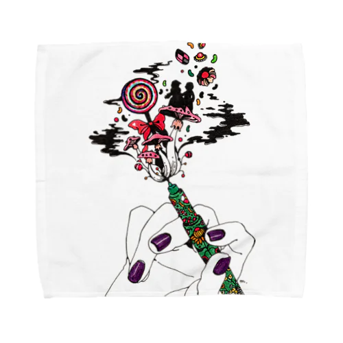 ウィッチクレフト　夢糖 Towel Handkerchief