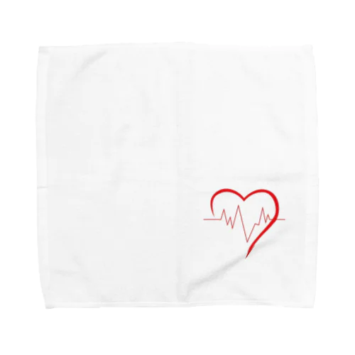 心拍数heart Towel Handkerchief