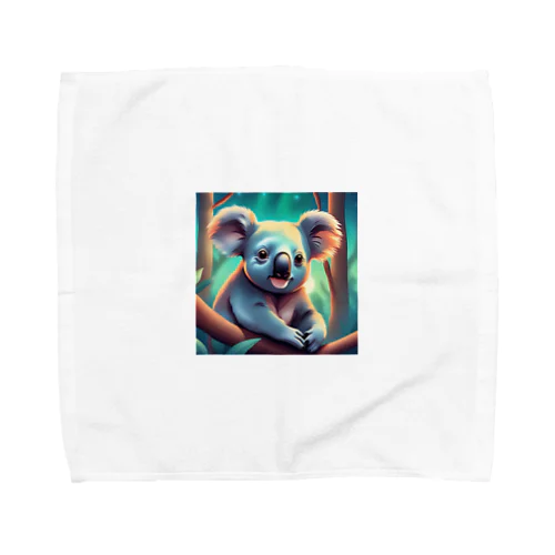 コアラのイラストグッズ Towel Handkerchief