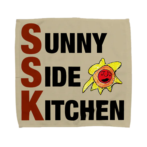 SUNNY SIDE KITCHEN タオルハンカチ