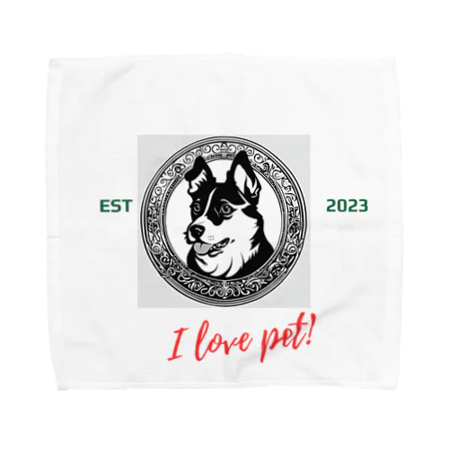 Dog　ペット好き④ Towel Handkerchief