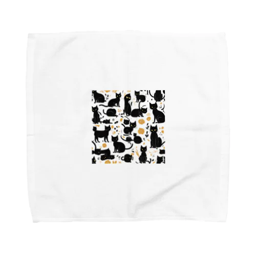 ラム猫ちゃんイラストシリーズ Towel Handkerchief