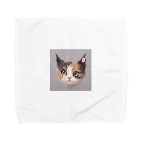 猫のマロンくん Towel Handkerchief