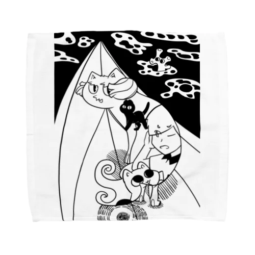 The and of Cats-004 Towel Handkerchief