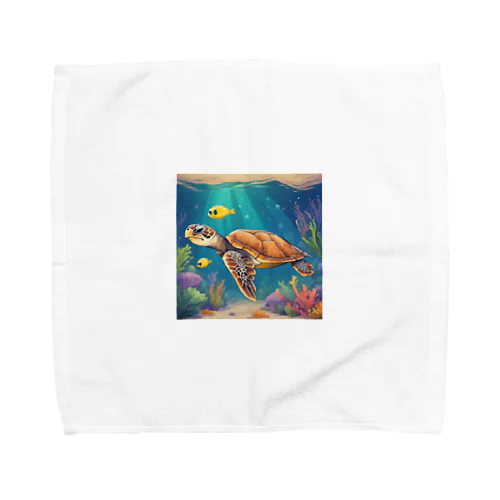 ウミガメ Towel Handkerchief
