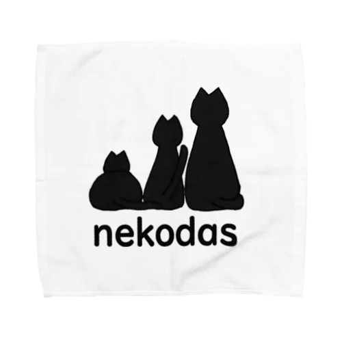 フィットネスにゃんこ 猫ダス Towel Handkerchief