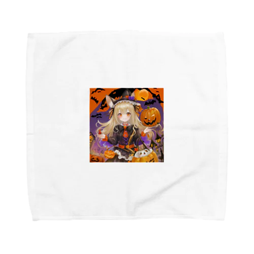 魔女の呪文★チワワのハロウィン変身マジック Towel Handkerchief