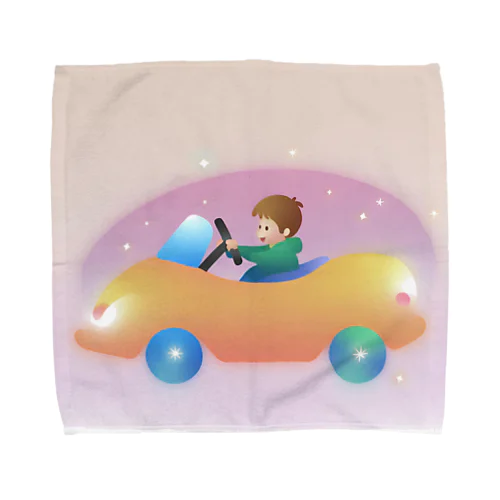 Go!Go!Car! Towel Handkerchief