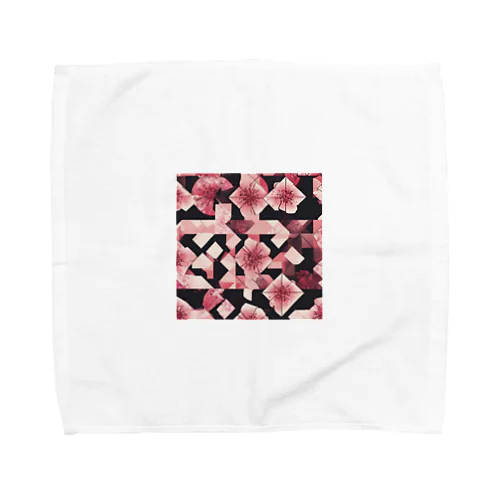 桜モダン Towel Handkerchief