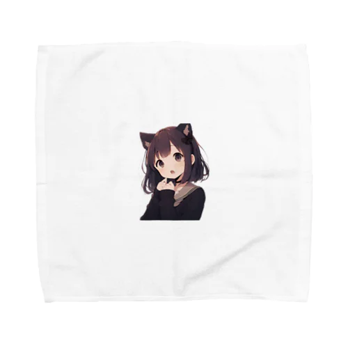 猫耳っ娘 Towel Handkerchief