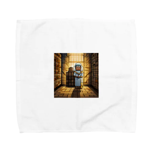 古代エジプトのミイラ職人のドット絵 Towel Handkerchief