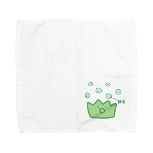 酸素を放出する雑草 Towel Handkerchief
