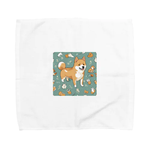 かわいい柴犬グッズ Towel Handkerchief