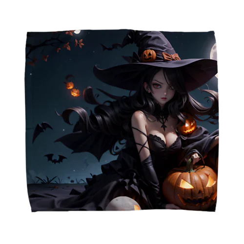 ハロウィン　魔女 Towel Handkerchief