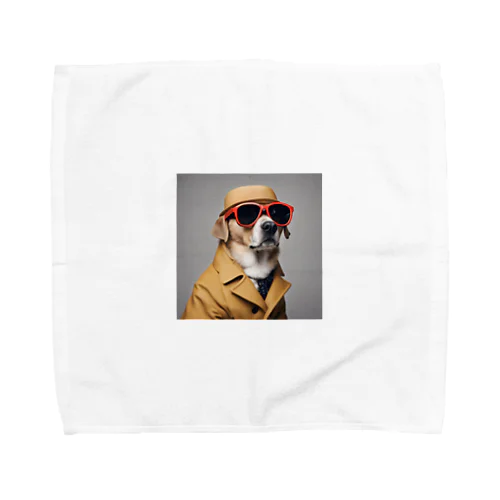 おしゃれな犬 Towel Handkerchief