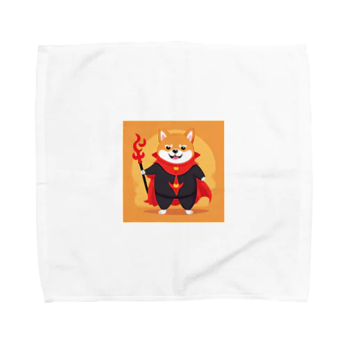 オヤツを強請るシバ犬 Towel Handkerchief