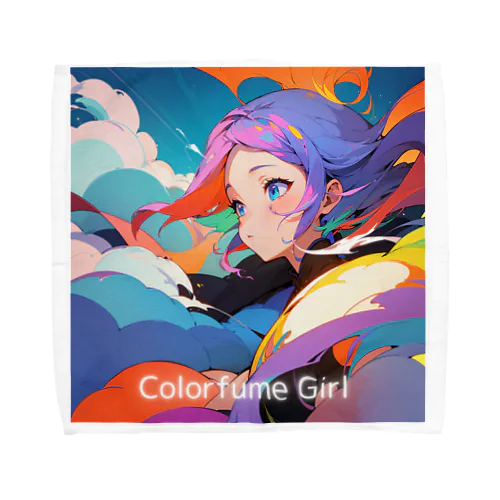 Colorfume Girl #002 タオルハンカチ