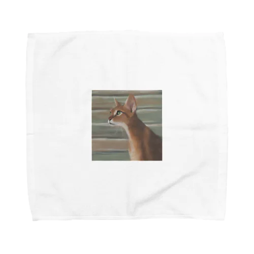 アビシニアン　Abyssinian cat Towel Handkerchief