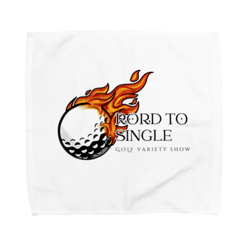 シングルへの道英字ロゴ Towel Handkerchief