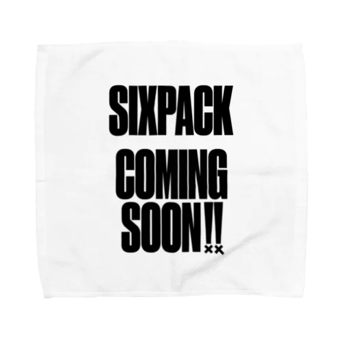 SIXPACK COMINGSOON シックスパック カミングスーン 筋トレ Towel Handkerchief