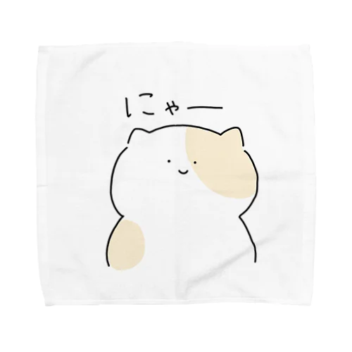ねこ Towel Handkerchief
