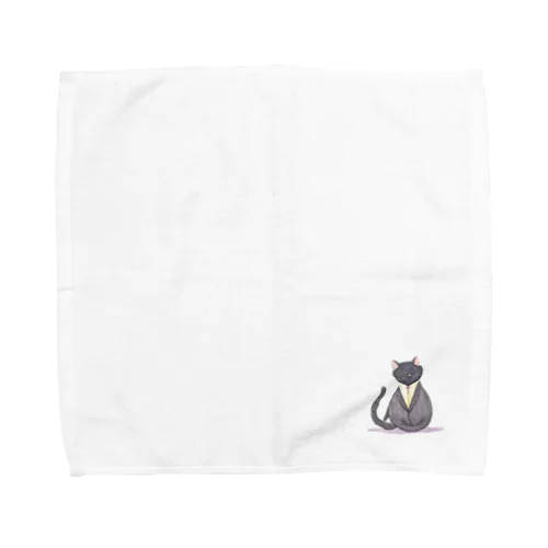 スーツ猫 Towel Handkerchief