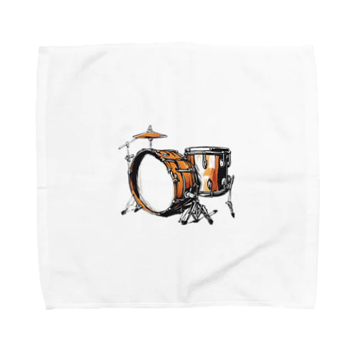 シンプルdrum Towel Handkerchief