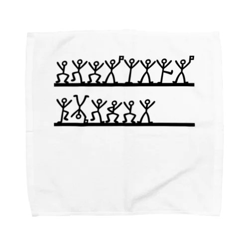 シャーロック・ホームズ「踊る人形」 Towel Handkerchief