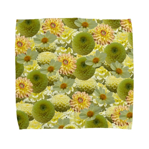 ダリア Towel Handkerchief