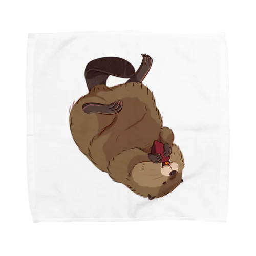 ごろごろビーバー Towel Handkerchief