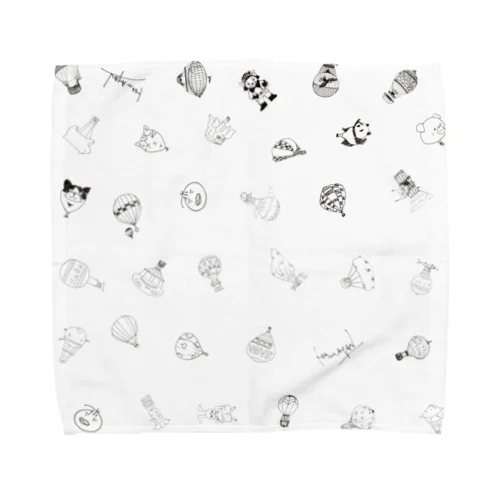 素描 -気球の世界- Towel Handkerchief