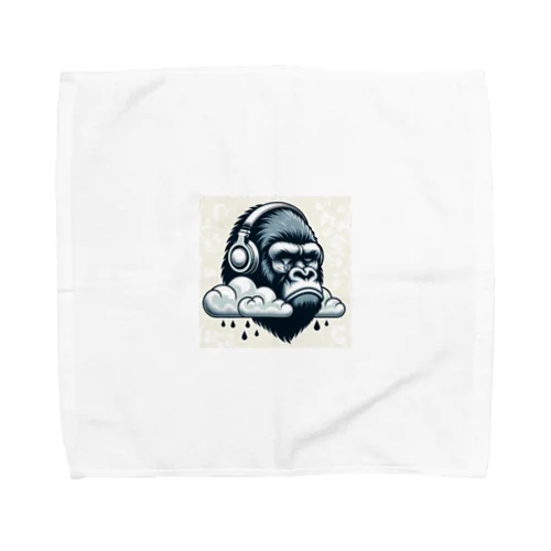 泣きべそゴリラ Towel Handkerchief