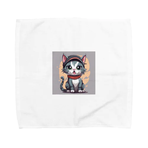 キャップ猫 Towel Handkerchief