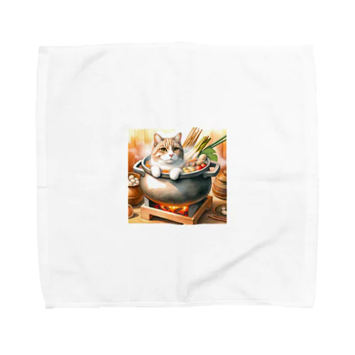 ねこにおでん Towel Handkerchief