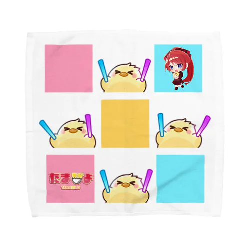 ひよこいっぱい Towel Handkerchief