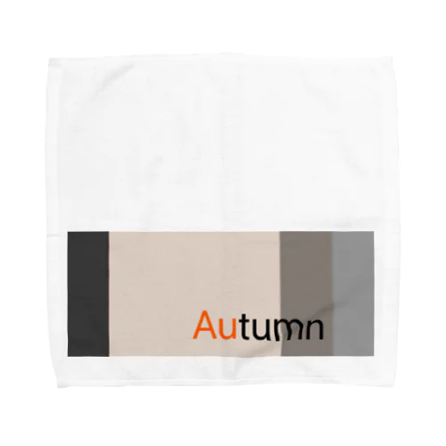 Autumn 秋 Towel Handkerchief