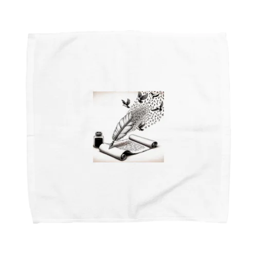 こぼれるアイデア Towel Handkerchief