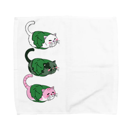 モチねこキャラ Towel Handkerchief