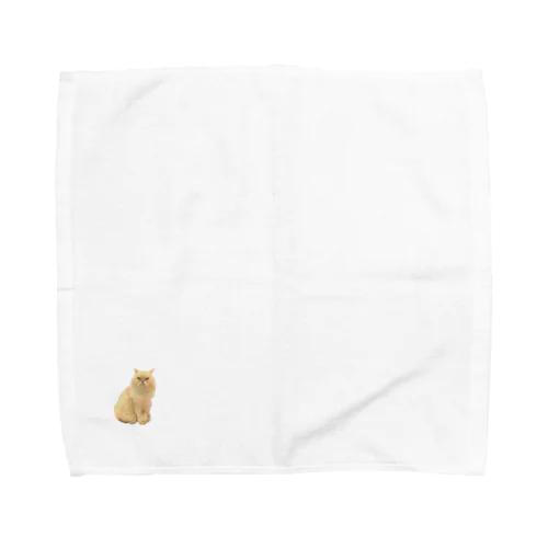 もふもふねこ Towel Handkerchief