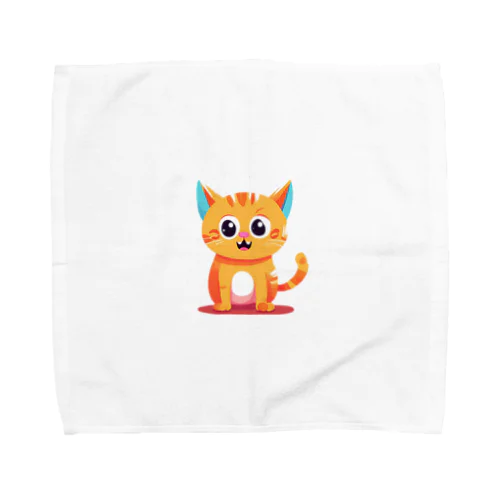 かわ猫(*ΦωΦ*) Towel Handkerchief