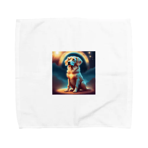神々しい犬のグッズ Towel Handkerchief