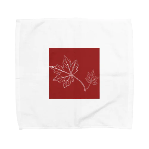 秋限定❗️もみじ柄グッズ登場！ Towel Handkerchief