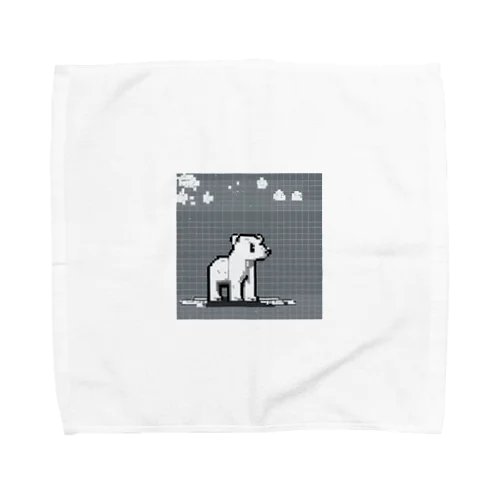 シロクマくん Towel Handkerchief