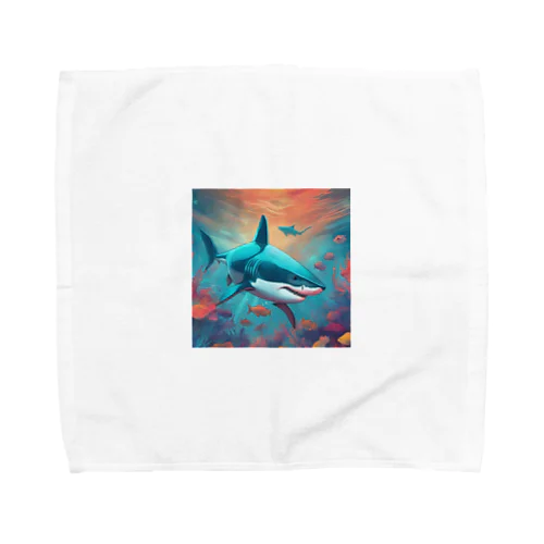 サメさん Towel Handkerchief