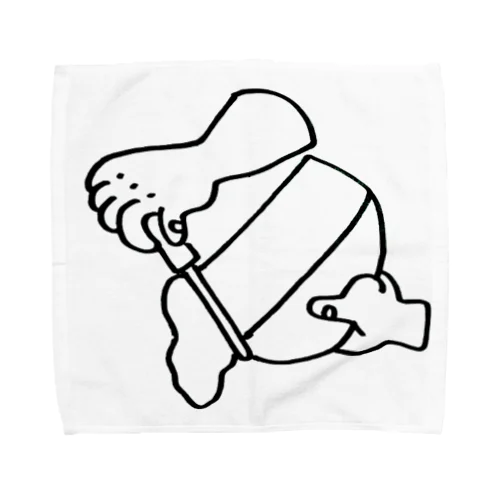 憧れのラクレットチーズ Towel Handkerchief