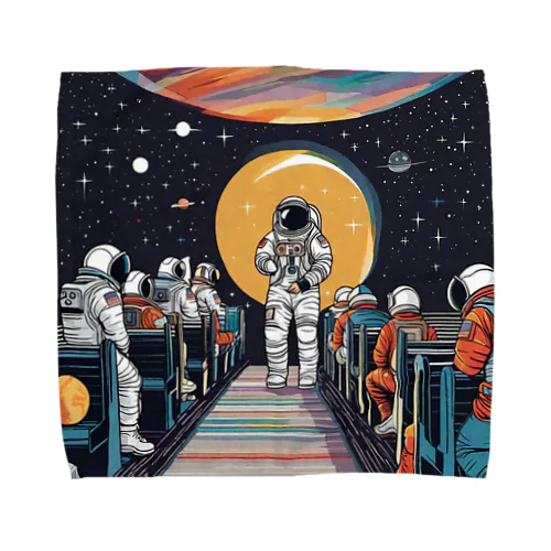 宇宙ムーン教の教え Towel Handkerchief