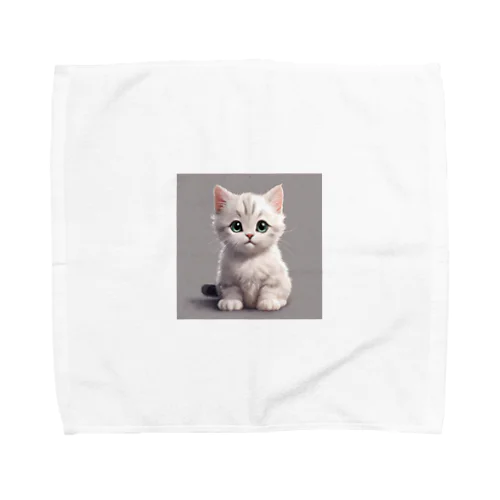 可愛い猫 Towel Handkerchief