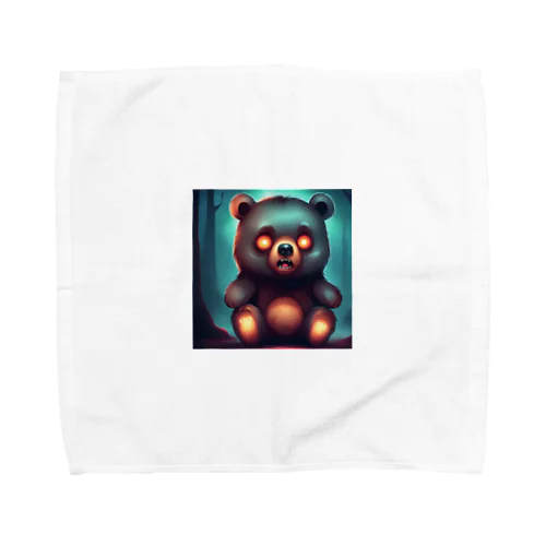 メンヘラホラークマちゃん Towel Handkerchief