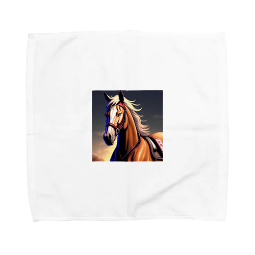 馬(horse) Towel Handkerchief