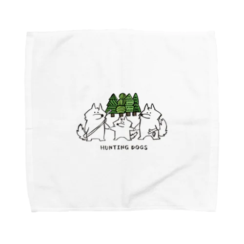 HUNTING DOGS Towel Handkerchief